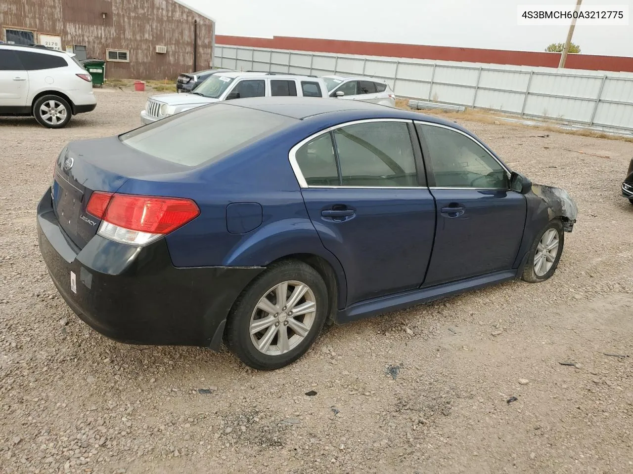 2010 Subaru Legacy 2.5I Premium VIN: 4S3BMCH60A3212775 Lot: 75648554