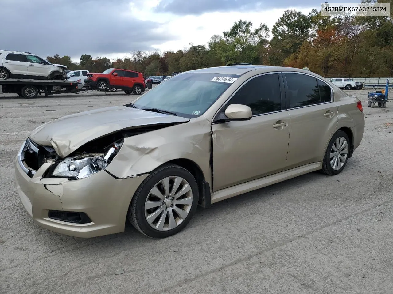 2010 Subaru Legacy 2.5I Limited VIN: 4S3BMBK67A3245324 Lot: 76454864