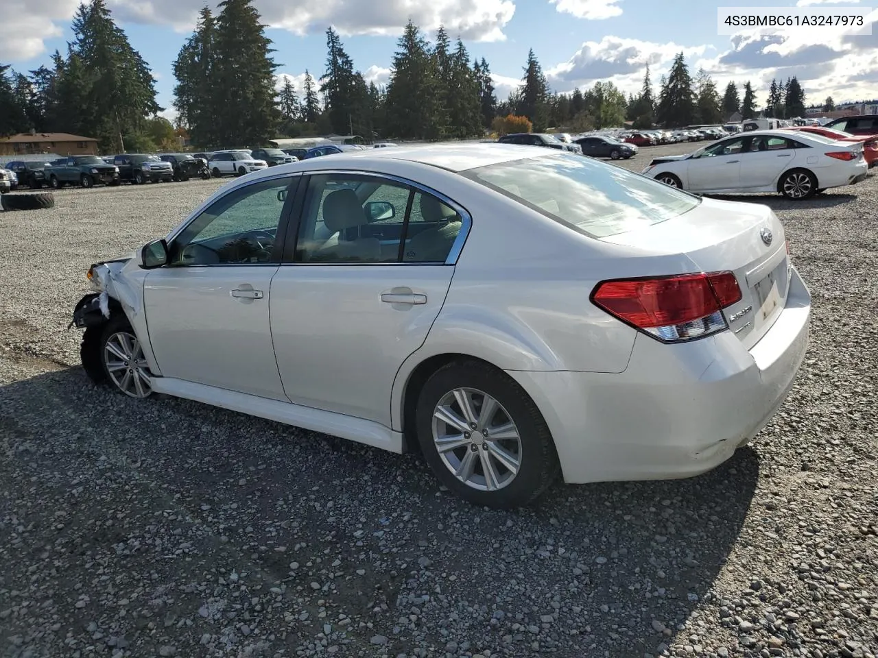 2010 Subaru Legacy 2.5I Premium VIN: 4S3BMBC61A3247973 Lot: 77201324