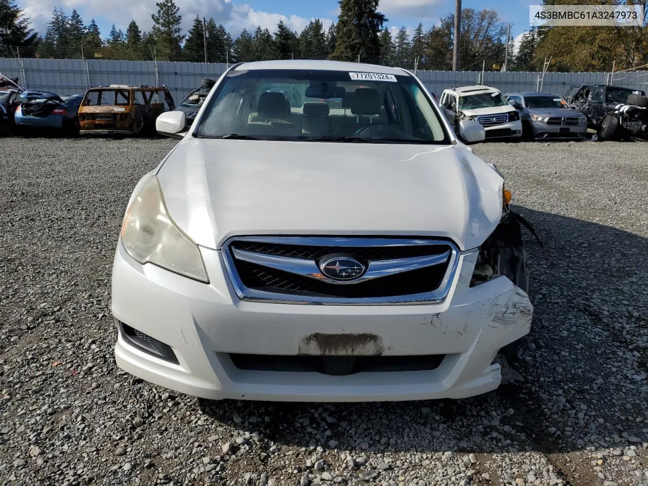 2010 Subaru Legacy 2.5I Premium VIN: 4S3BMBC61A3247973 Lot: 77201324