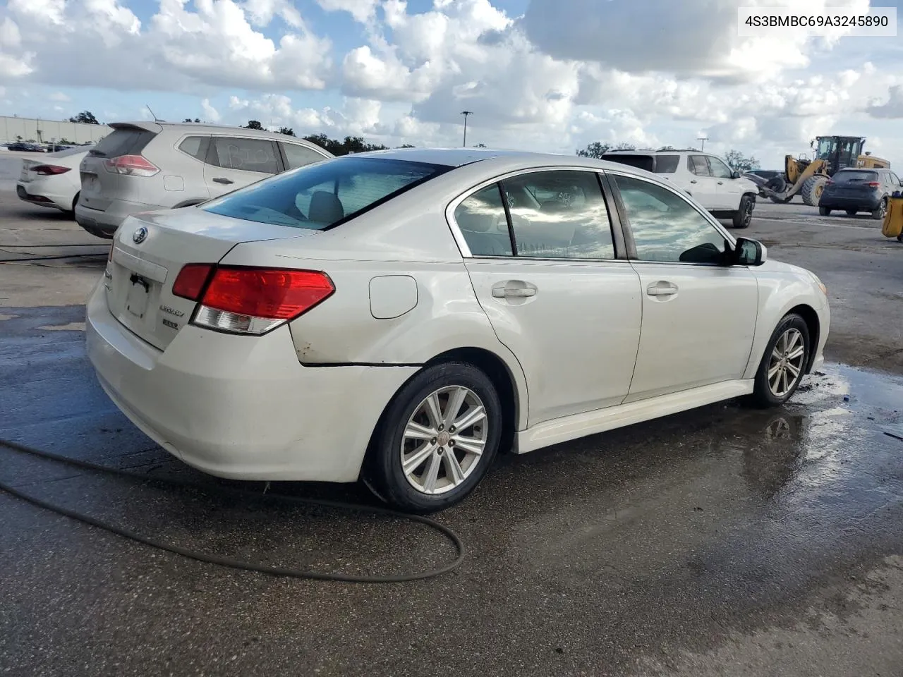 2010 Subaru Legacy 2.5I Premium VIN: 4S3BMBC69A3245890 Lot: 77225844