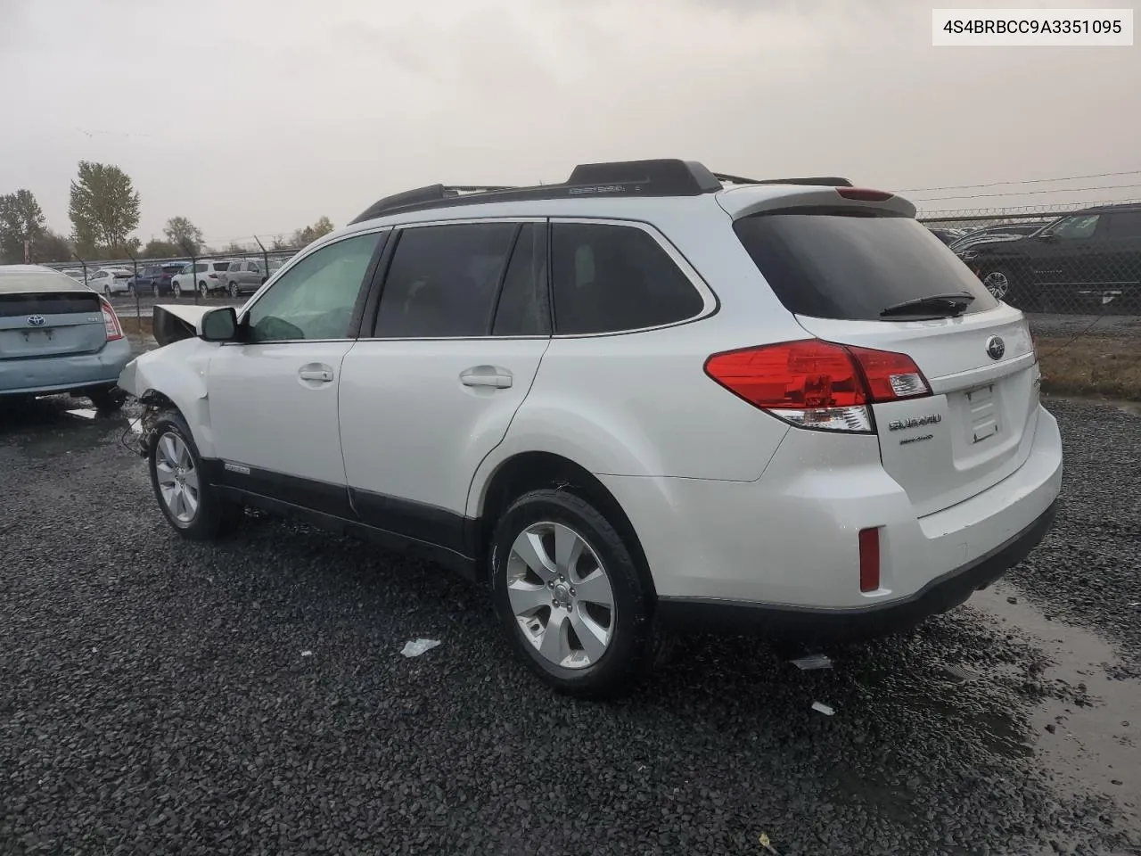 2010 Subaru Outback 2.5I Premium VIN: 4S4BRBCC9A3351095 Lot: 77577604