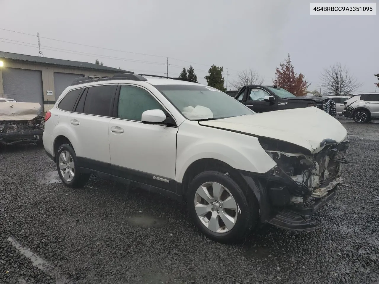 2010 Subaru Outback 2.5I Premium VIN: 4S4BRBCC9A3351095 Lot: 77577604