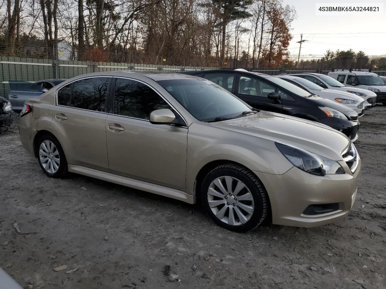 2010 Subaru Legacy 2.5I Limited VIN: 4S3BMBK65A3244821 Lot: 78378874