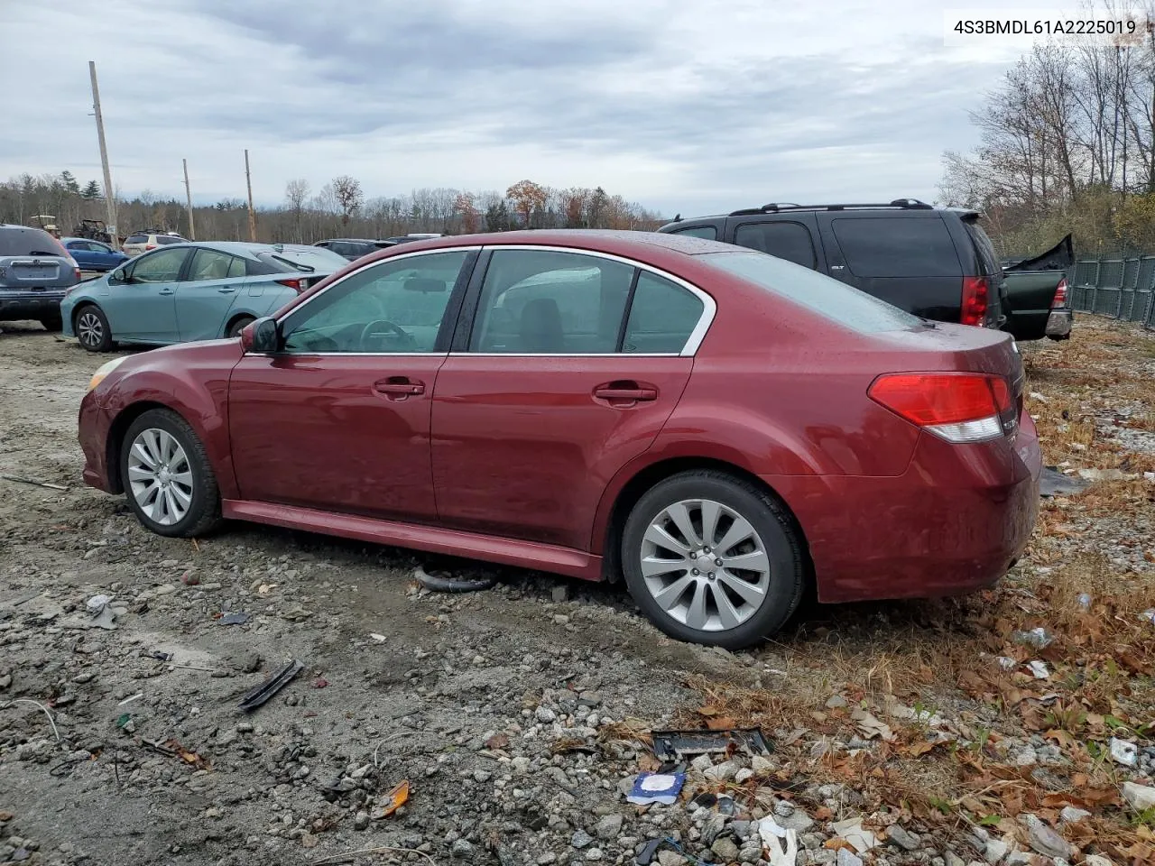 2010 Subaru Legacy 3.6R Limited VIN: 4S3BMDL61A2225019 Lot: 78704984