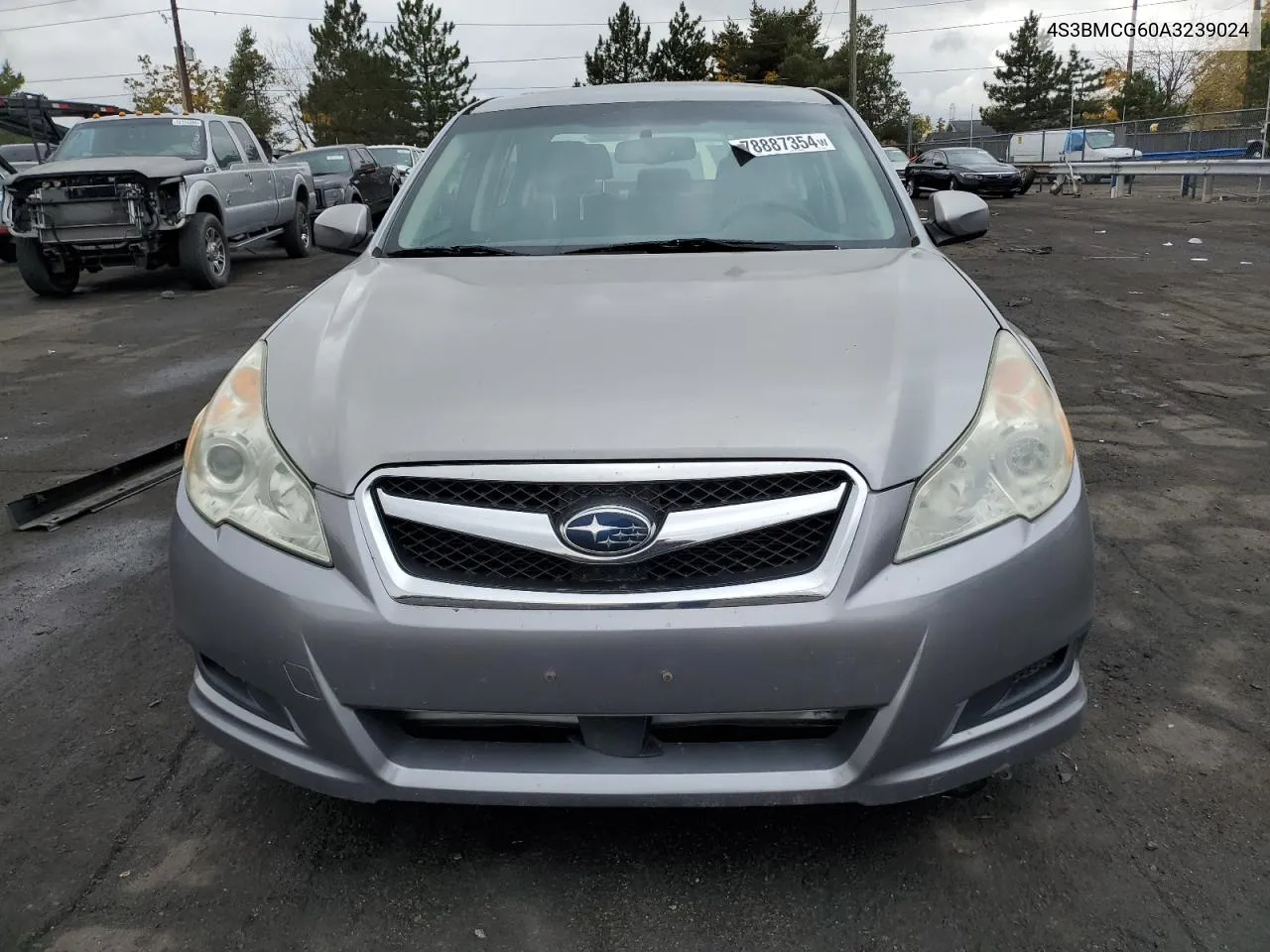 2010 Subaru Legacy 2.5I Premium VIN: 4S3BMCG60A3239024 Lot: 78887354