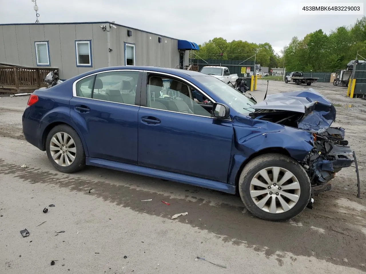 2011 Subaru Legacy 2.5I Limited VIN: 4S3BMBK64B3229003 Lot: 53739094