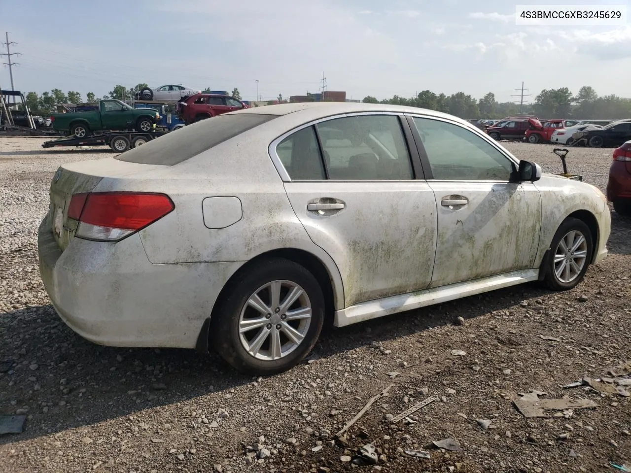 2011 Subaru Legacy 2.5I Premium VIN: 4S3BMCC6XB3245629 Lot: 55276114