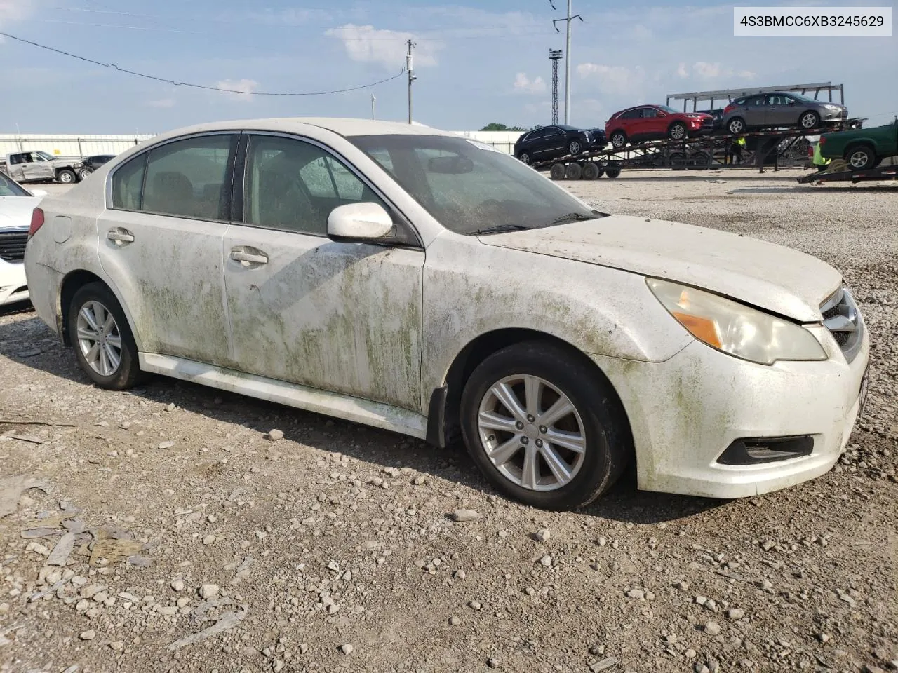 2011 Subaru Legacy 2.5I Premium VIN: 4S3BMCC6XB3245629 Lot: 55276114