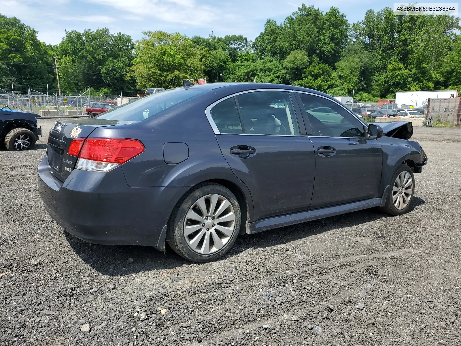 4S3BMBK69B3238344 2011 Subaru Legacy 2.5I Limited