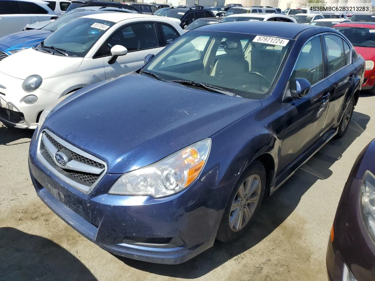 2011 Subaru Legacy 2.5I Premium VIN: 4S3BMBC62B3213283 Lot: 57971224