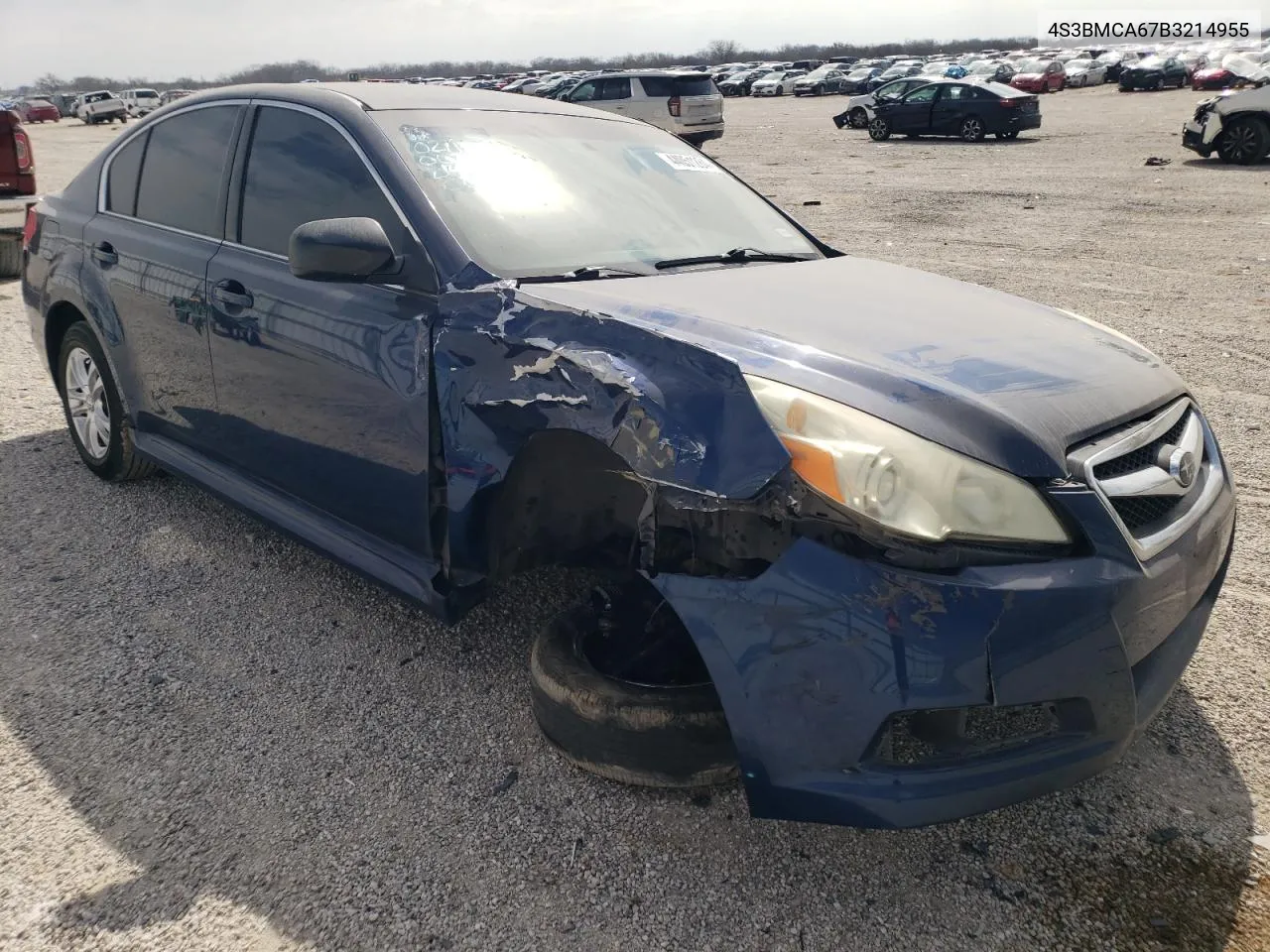 2011 Subaru Legacy 2.5I VIN: 4S3BMCA67B3214955 Lot: 59544884