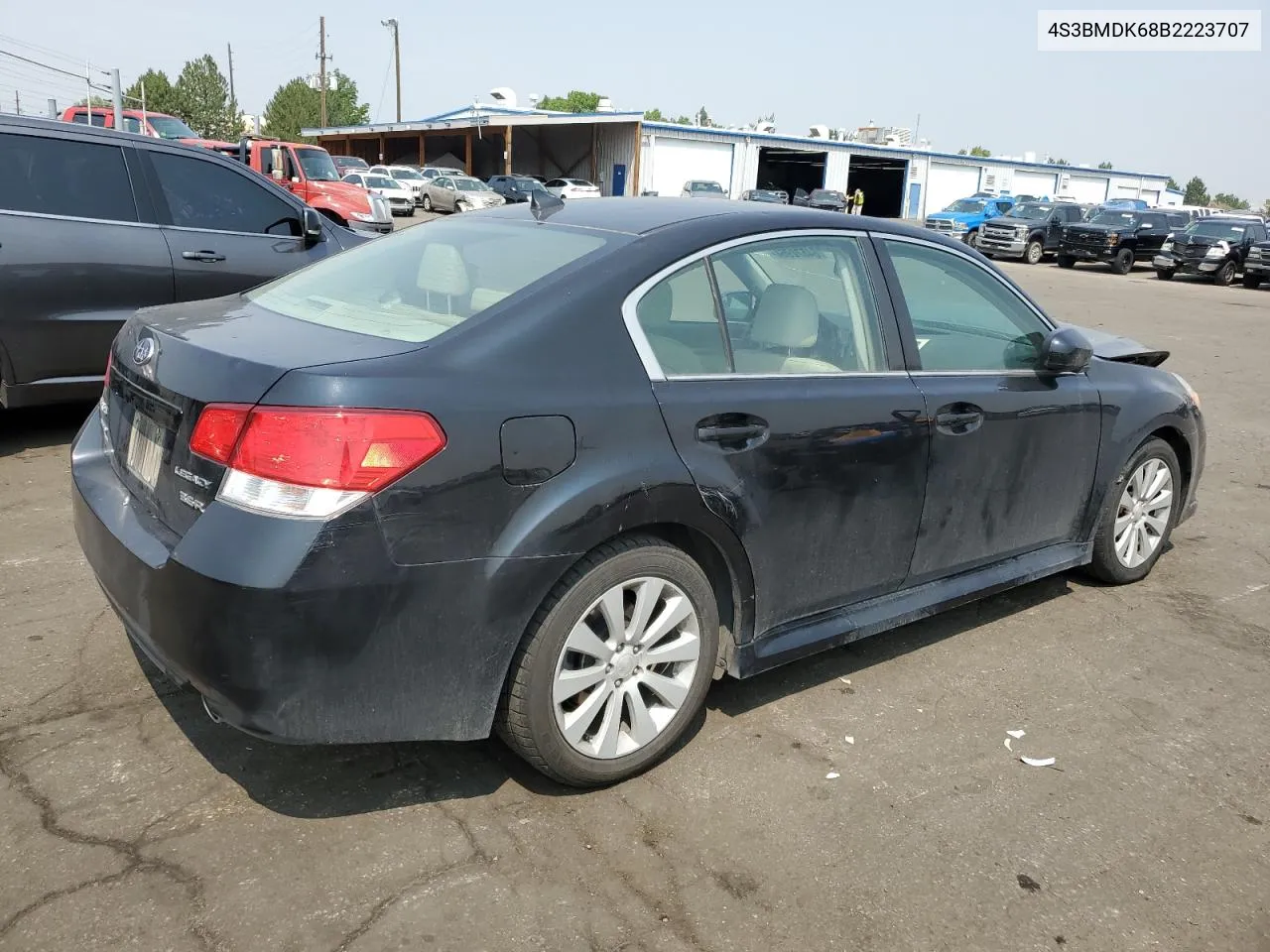 2011 Subaru Legacy 3.6R Limited VIN: 4S3BMDK68B2223707 Lot: 64672964