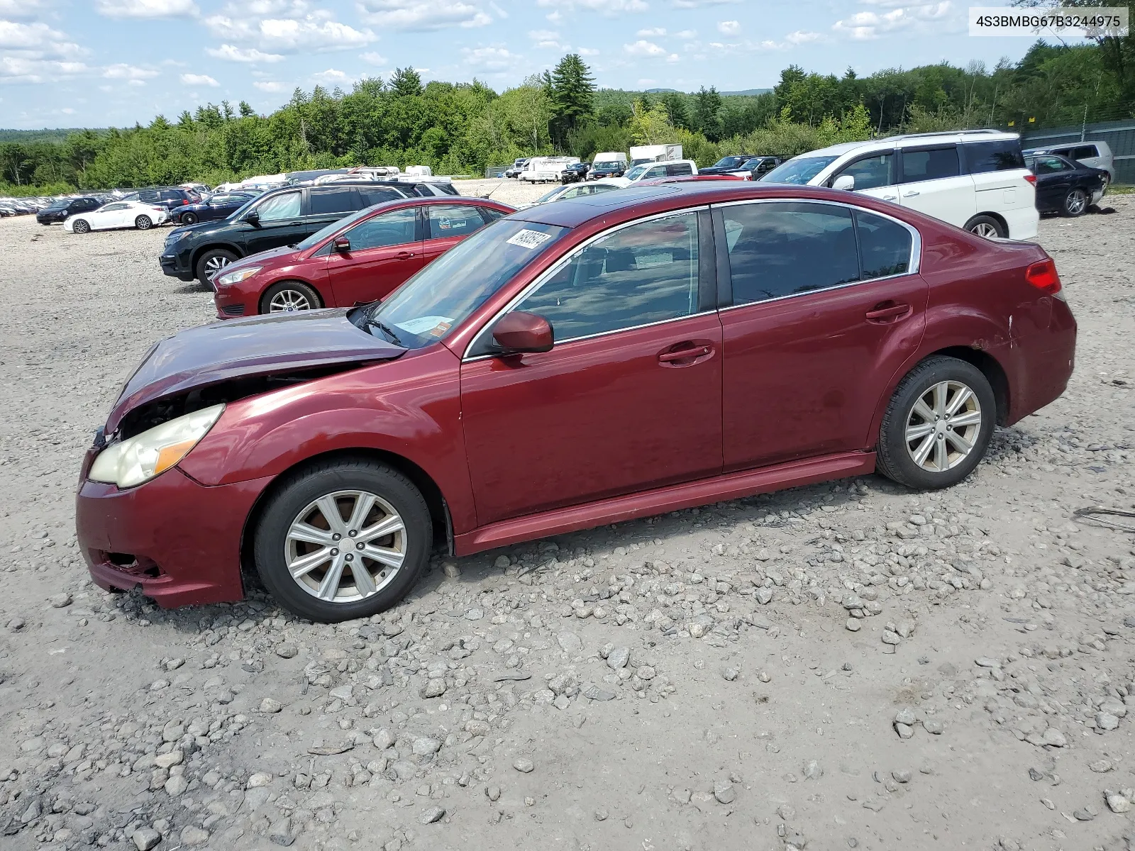 4S3BMBG67B3244975 2011 Subaru Legacy 2.5I Premium