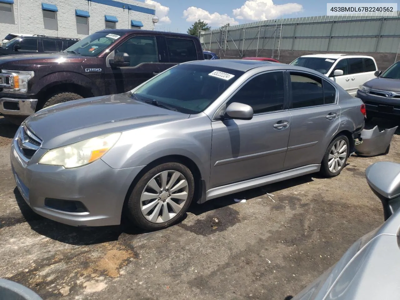 2011 Subaru Legacy 3.6R Limited VIN: 4S3BMDL67B2240562 Lot: 65222224