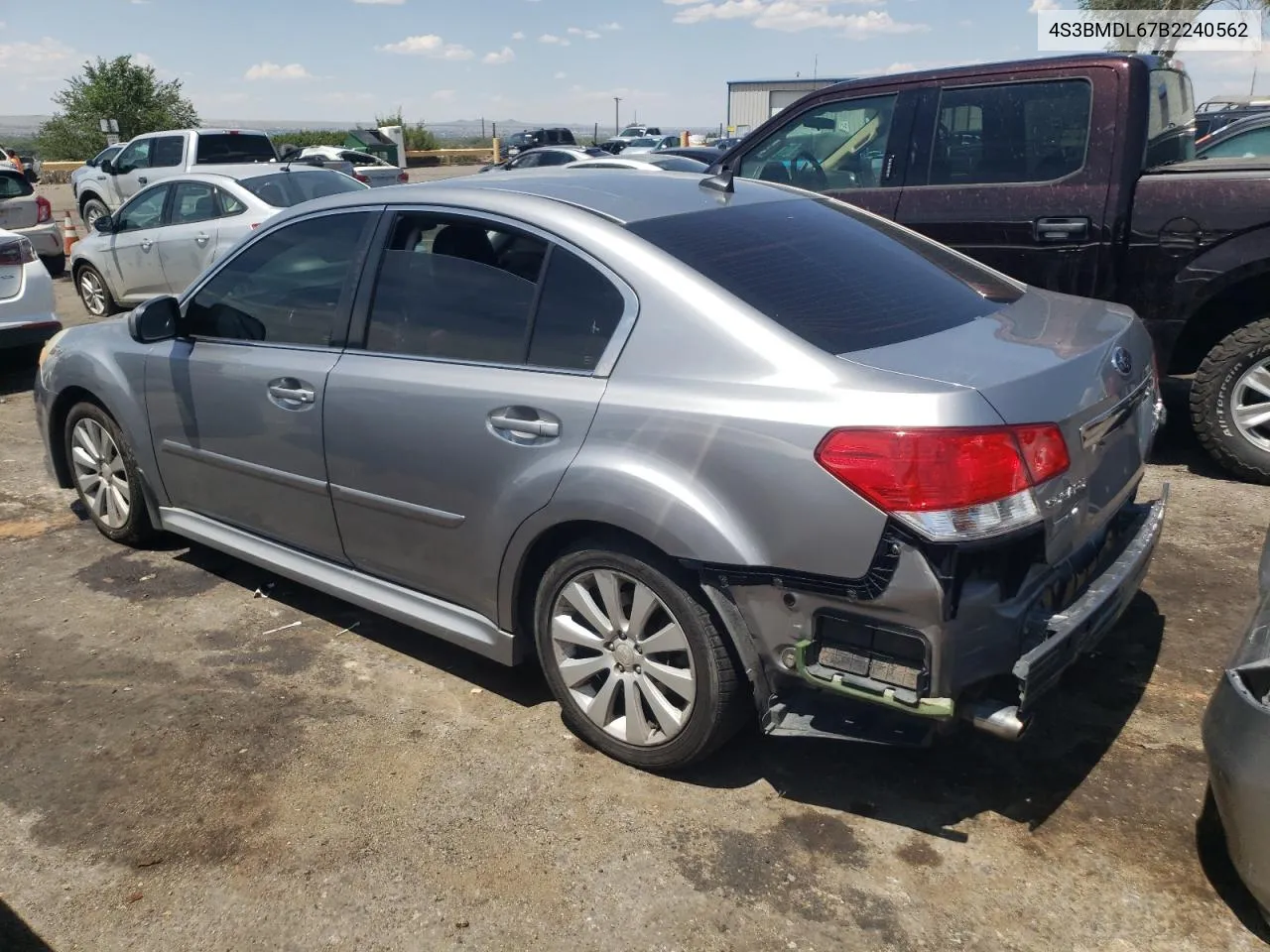 2011 Subaru Legacy 3.6R Limited VIN: 4S3BMDL67B2240562 Lot: 65222224