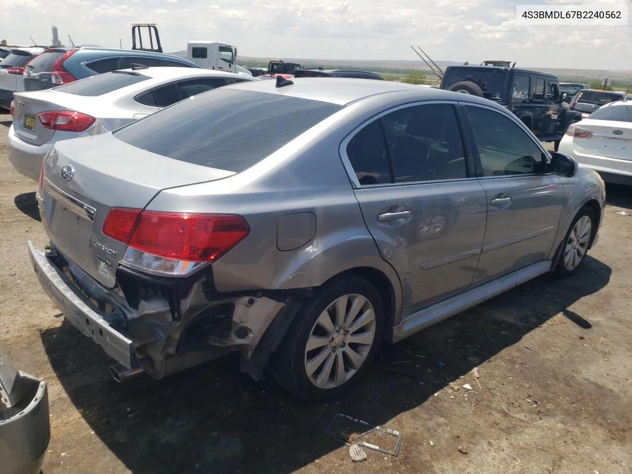 2011 Subaru Legacy 3.6R Limited VIN: 4S3BMDL67B2240562 Lot: 65222224