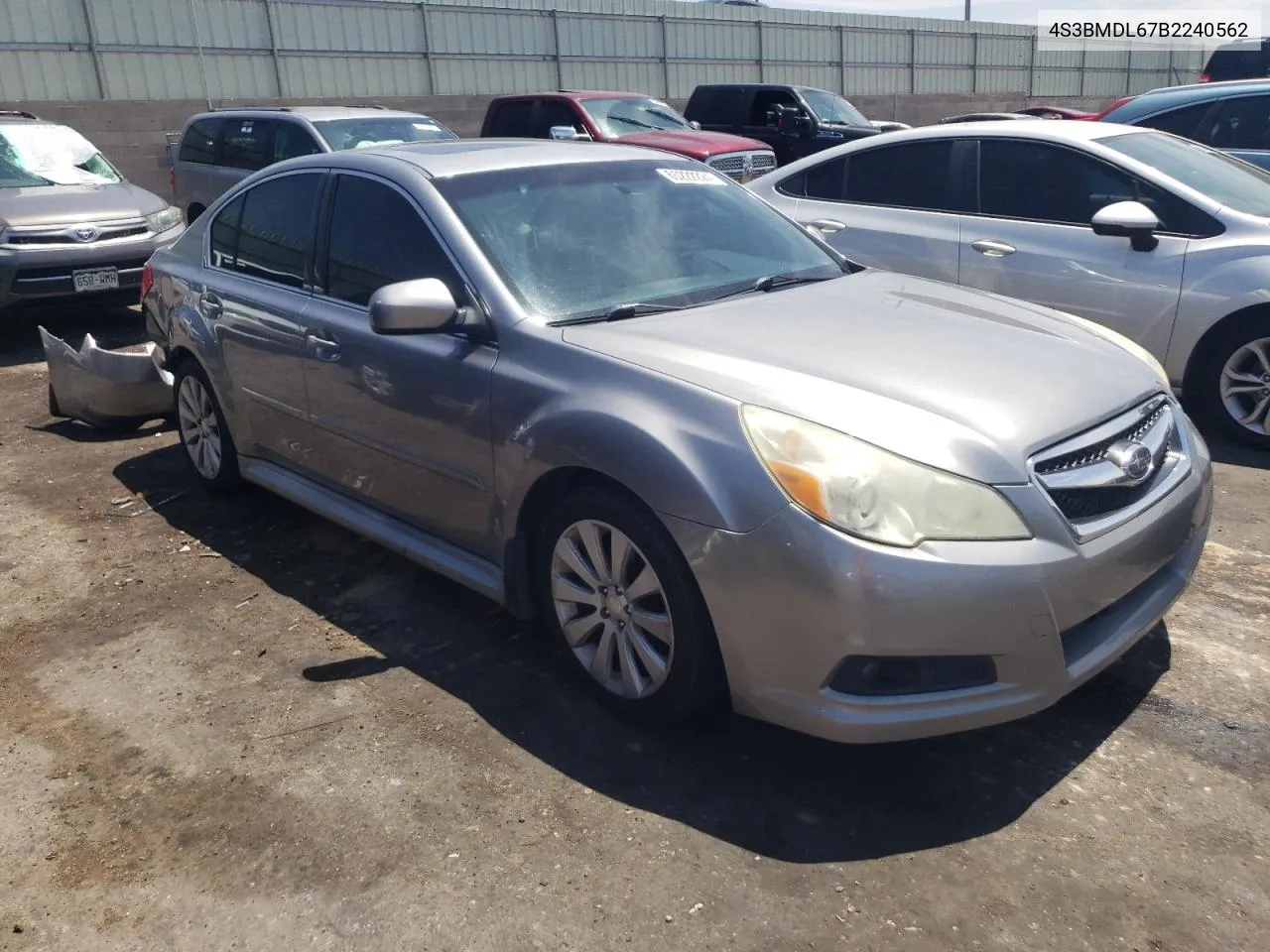 2011 Subaru Legacy 3.6R Limited VIN: 4S3BMDL67B2240562 Lot: 65222224