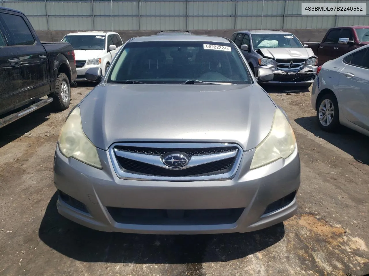 2011 Subaru Legacy 3.6R Limited VIN: 4S3BMDL67B2240562 Lot: 65222224