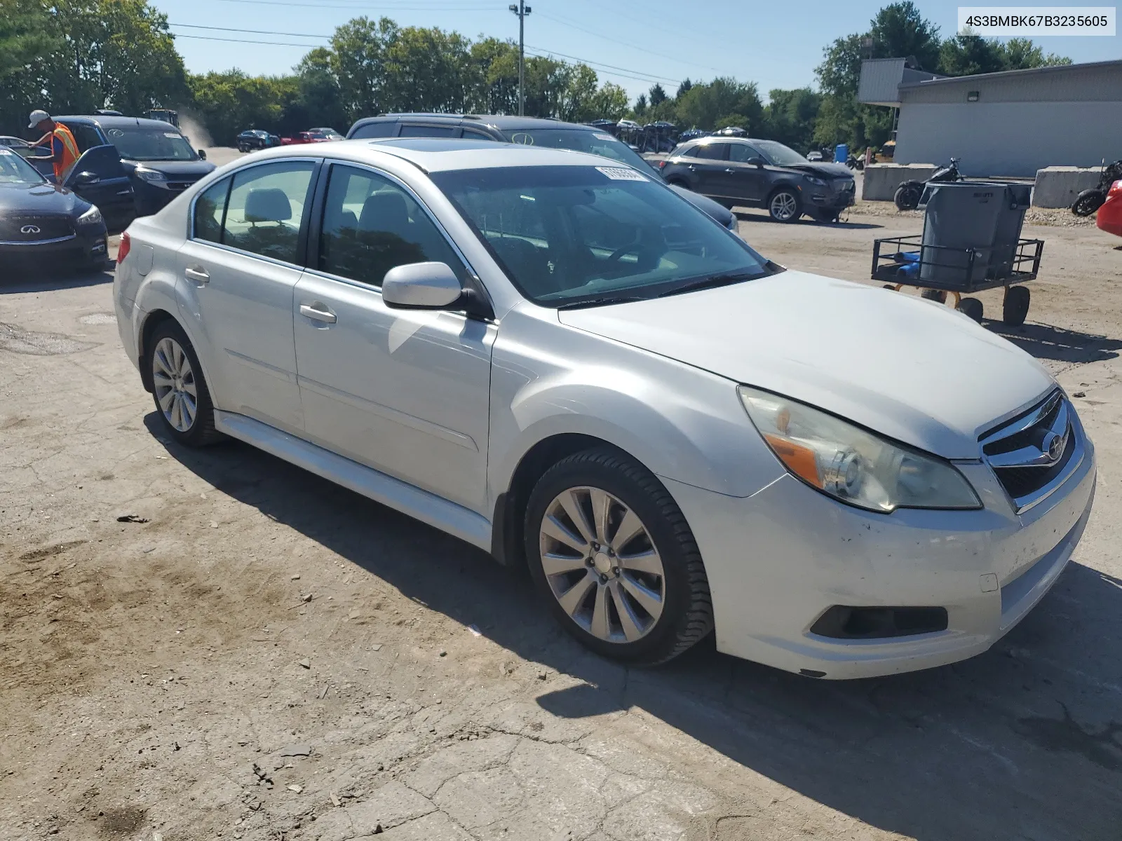 2011 Subaru Legacy 2.5I Limited VIN: 4S3BMBK67B3235605 Lot: 67663564