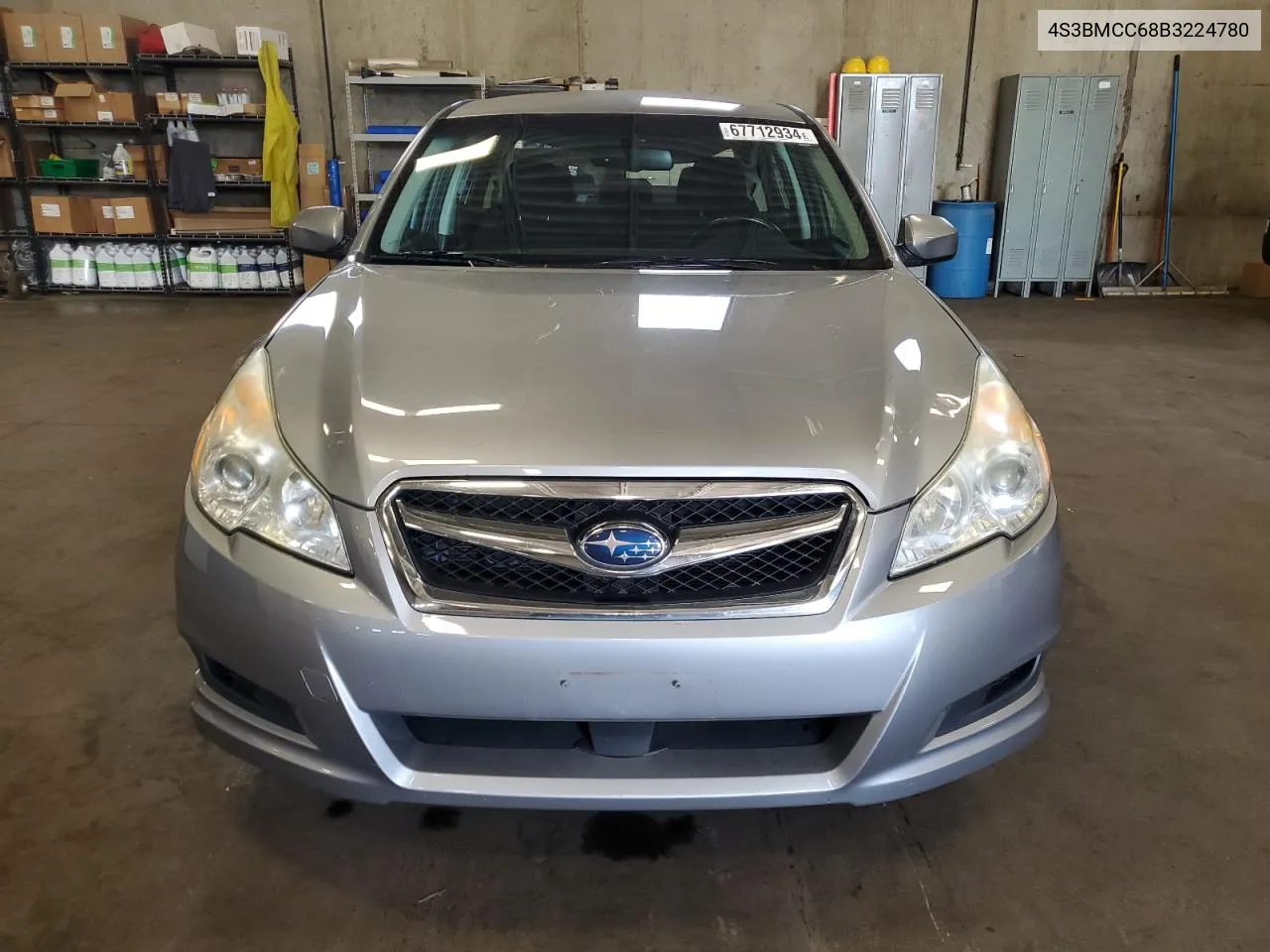 2011 Subaru Legacy 2.5I Premium VIN: 4S3BMCC68B3224780 Lot: 67712934