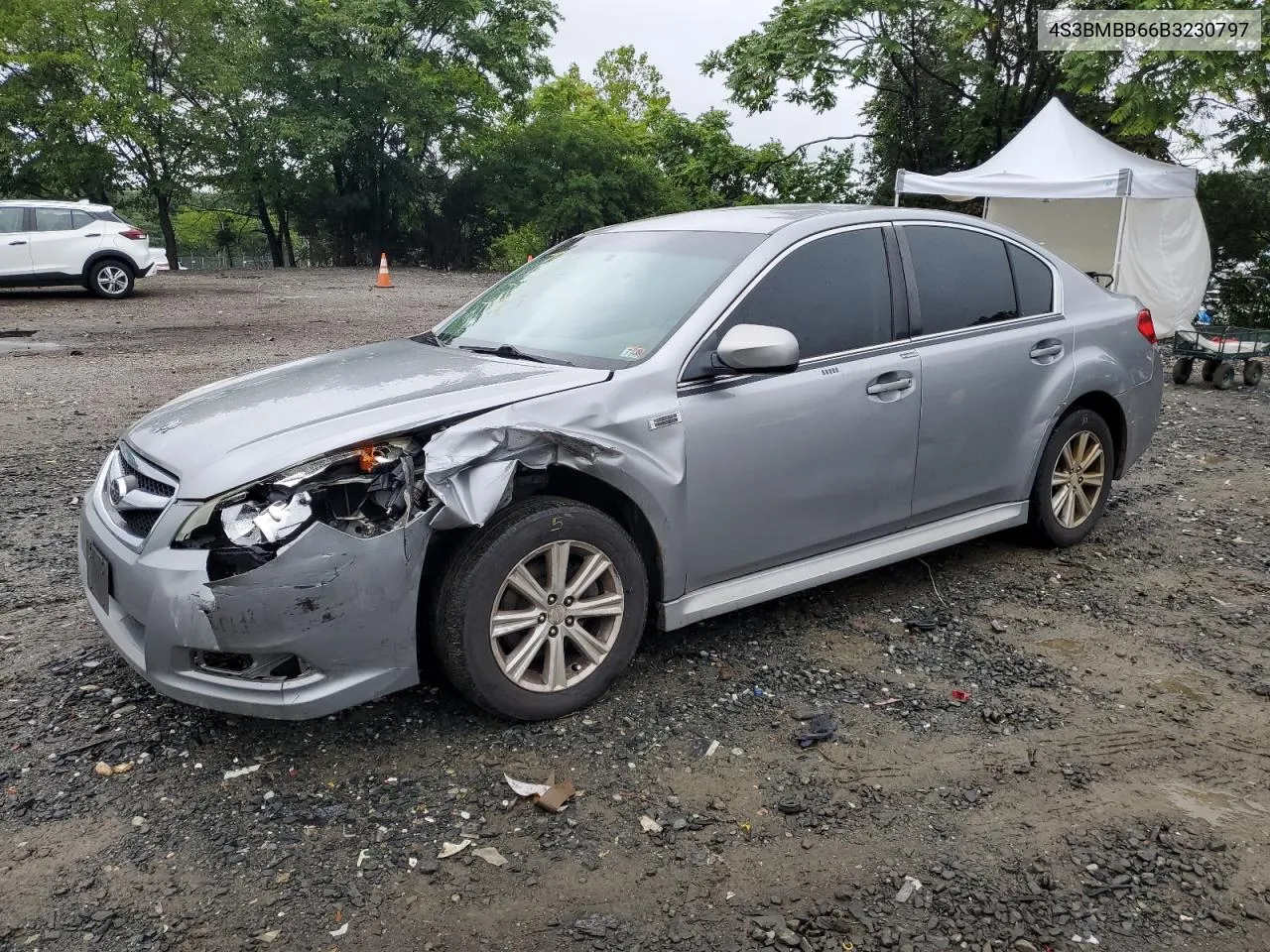 2011 Subaru Legacy 2.5I Premium VIN: 4S3BMBB66B3230797 Lot: 68475344