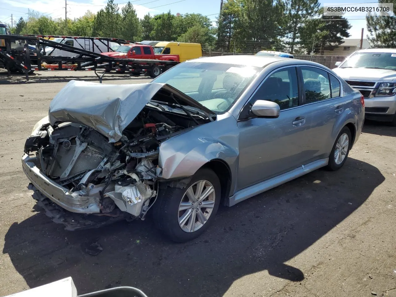 4S3BMCC64B3216708 2011 Subaru Legacy 2.5I Premium