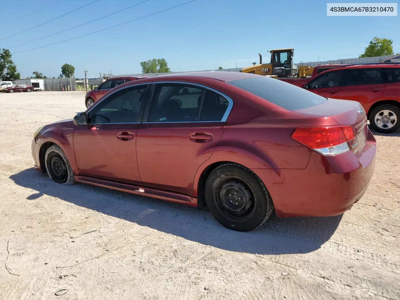 4S3BMCA67B3210470 2011 Subaru Legacy 2.5I