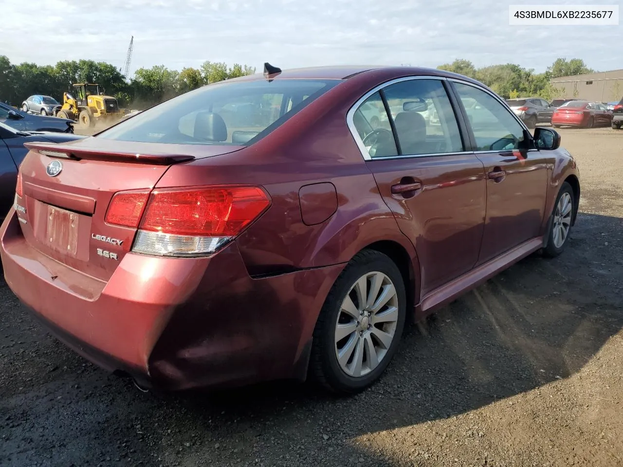 2011 Subaru Legacy 3.6R Limited VIN: 4S3BMDL6XB2235677 Lot: 69616024