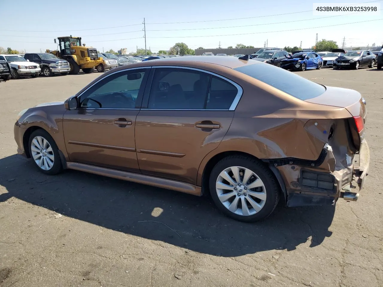 2011 Subaru Legacy 2.5I Limited VIN: 4S3BMBK6XB3253998 Lot: 69621304