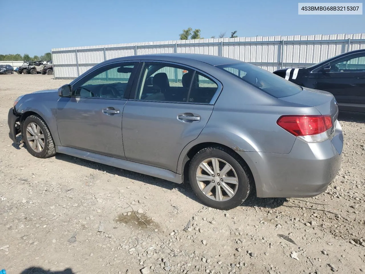 2011 Subaru Legacy 2.5I Premium VIN: 4S3BMBG68B3215307 Lot: 69773484