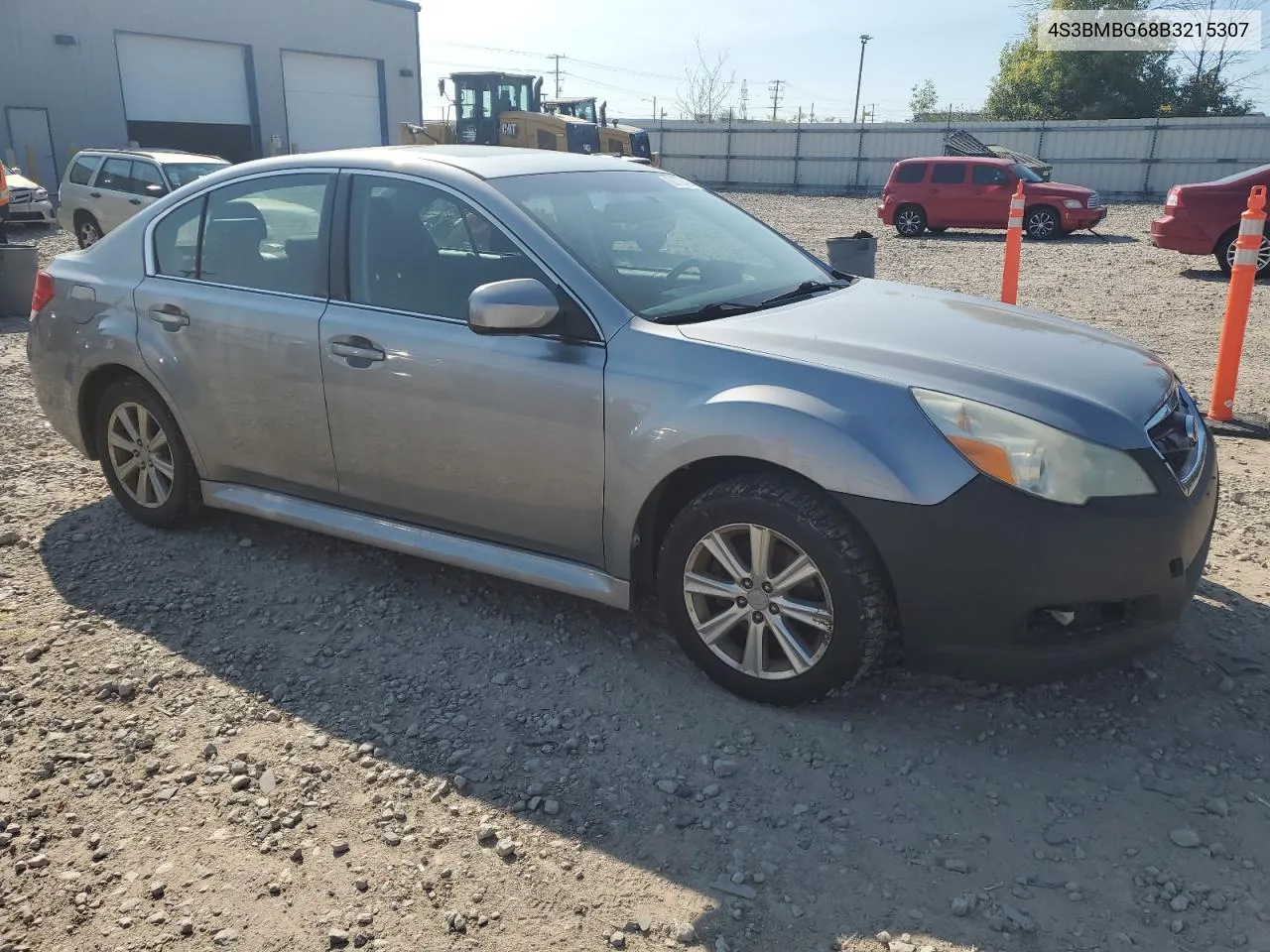 2011 Subaru Legacy 2.5I Premium VIN: 4S3BMBG68B3215307 Lot: 69773484