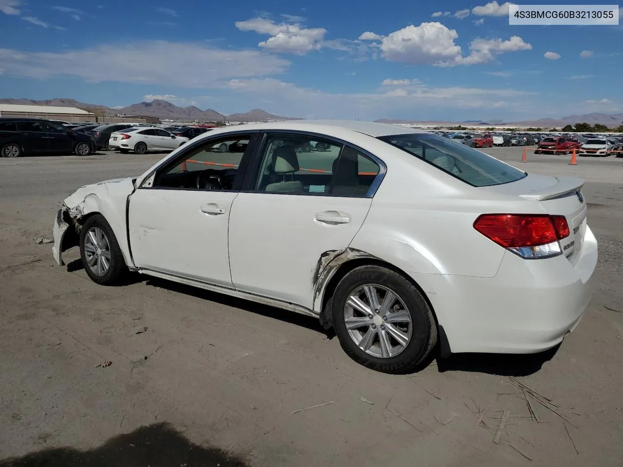 2011 Subaru Legacy 2.5I Premium VIN: 4S3BMCG60B3213055 Lot: 69889984