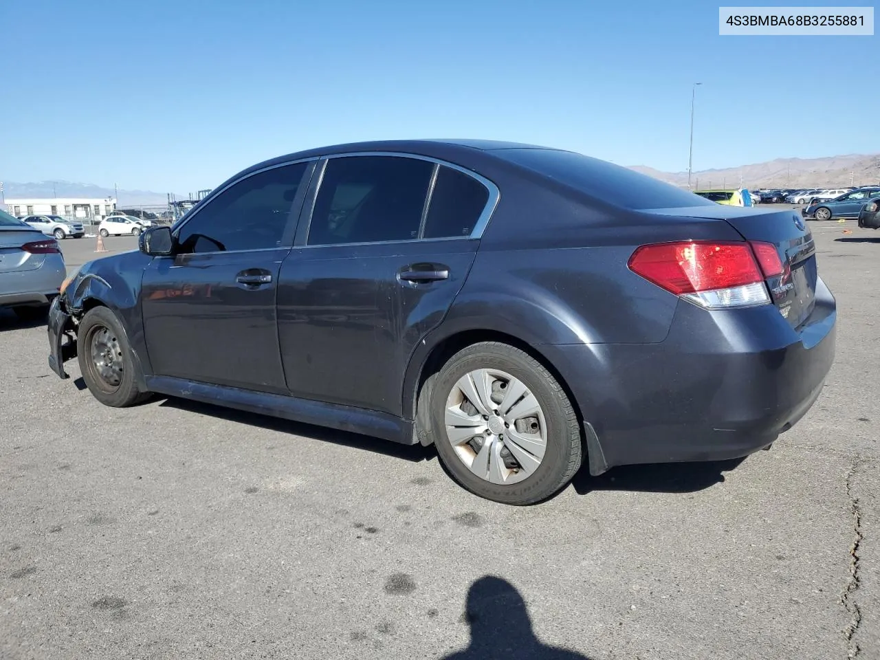 2011 Subaru Legacy 2.5I VIN: 4S3BMBA68B3255881 Lot: 69890324