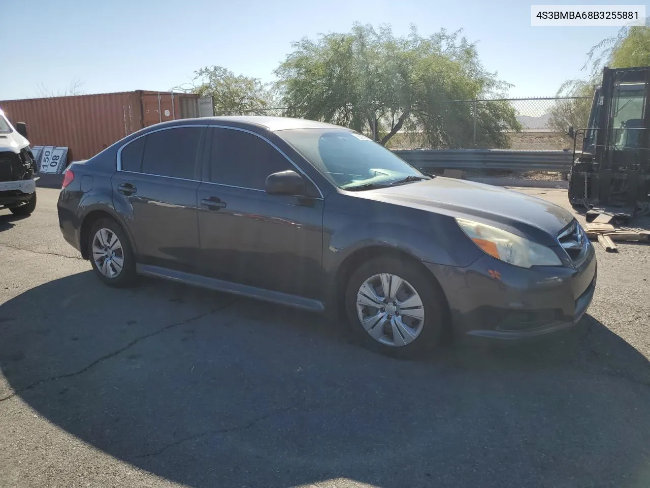 2011 Subaru Legacy 2.5I VIN: 4S3BMBA68B3255881 Lot: 69890324