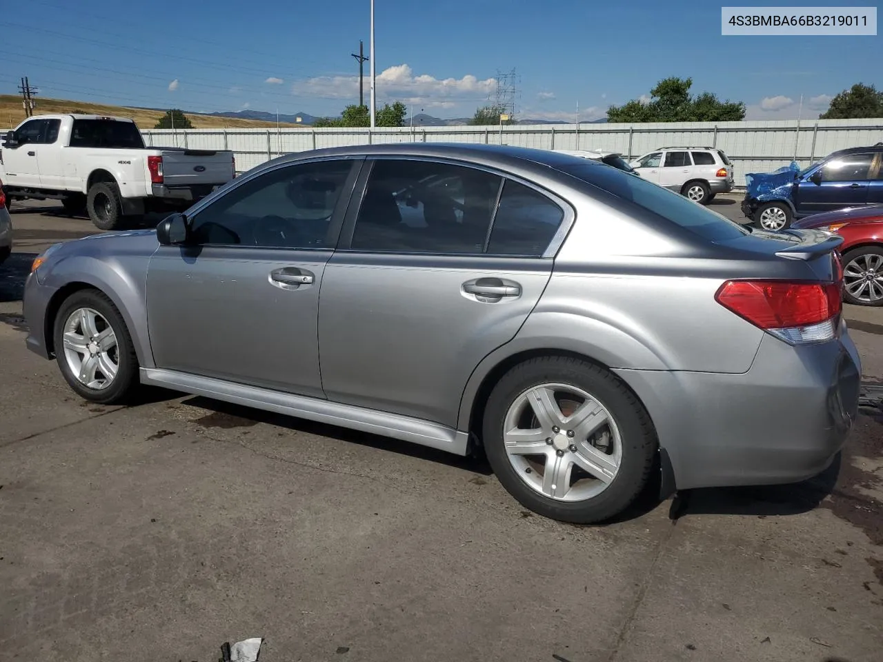 2011 Subaru Legacy 2.5I VIN: 4S3BMBA66B3219011 Lot: 70081024