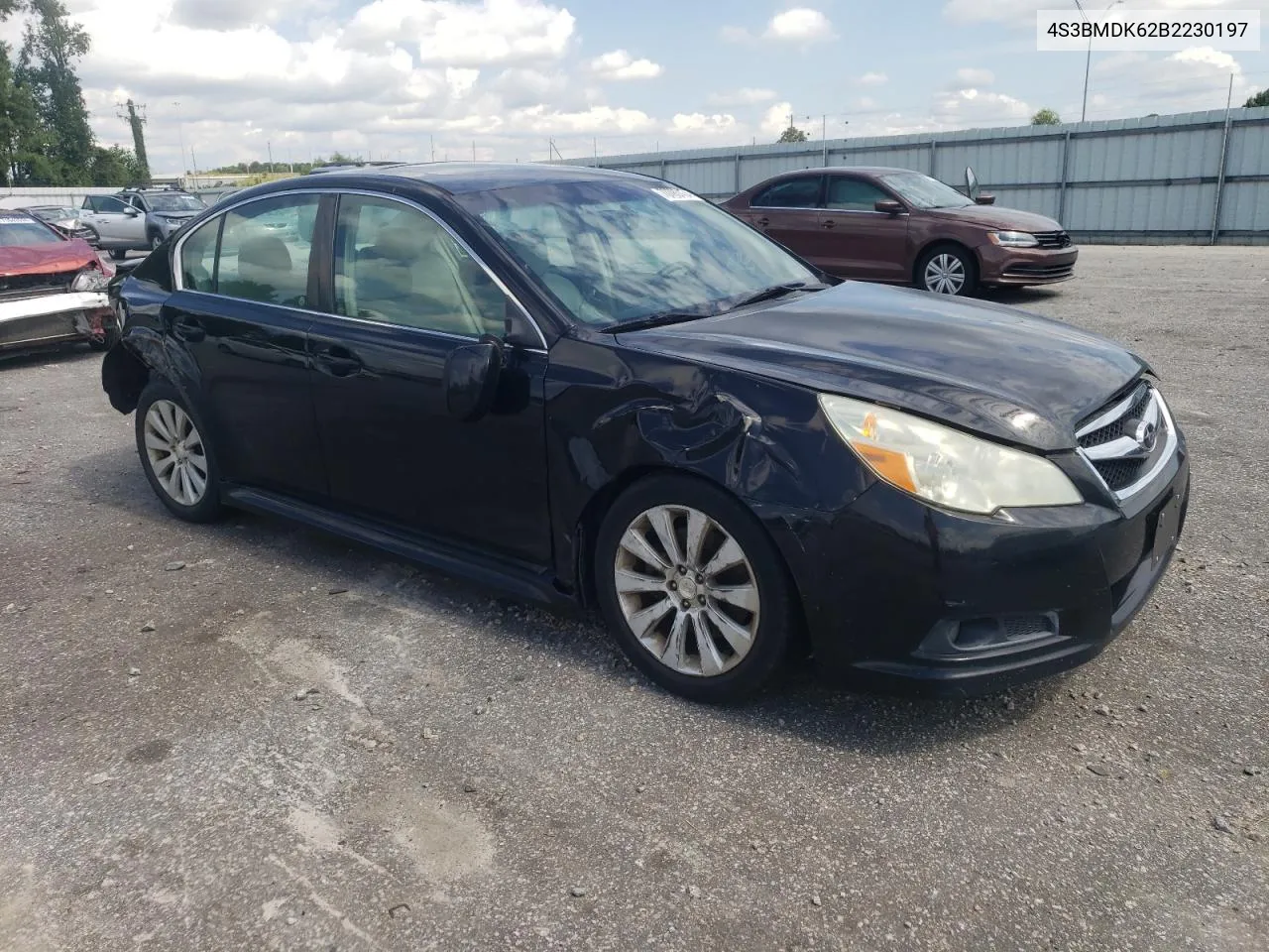 2011 Subaru Legacy 3.6R Limited VIN: 4S3BMDK62B2230197 Lot: 70780104