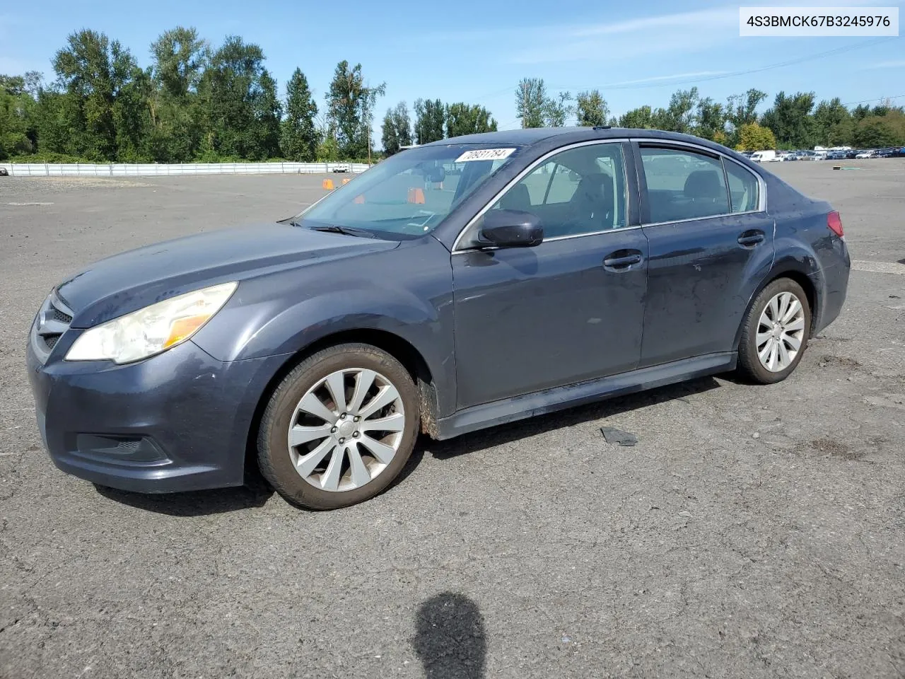 2011 Subaru Legacy 2.5I Limited VIN: 4S3BMCK67B3245976 Lot: 70931784