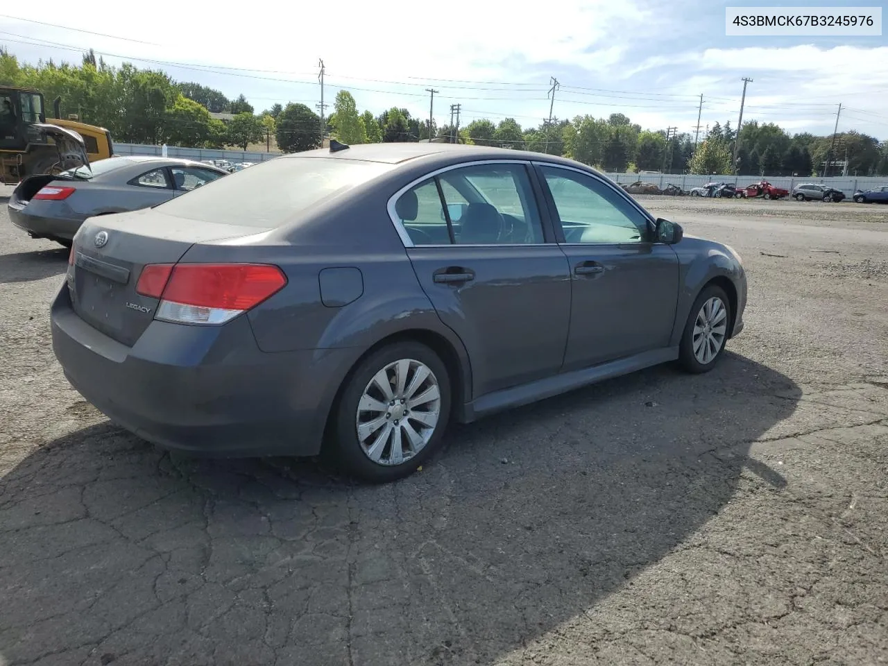 2011 Subaru Legacy 2.5I Limited VIN: 4S3BMCK67B3245976 Lot: 70931784