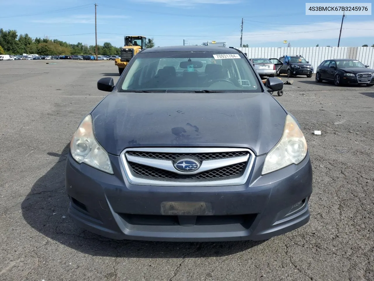 2011 Subaru Legacy 2.5I Limited VIN: 4S3BMCK67B3245976 Lot: 70931784