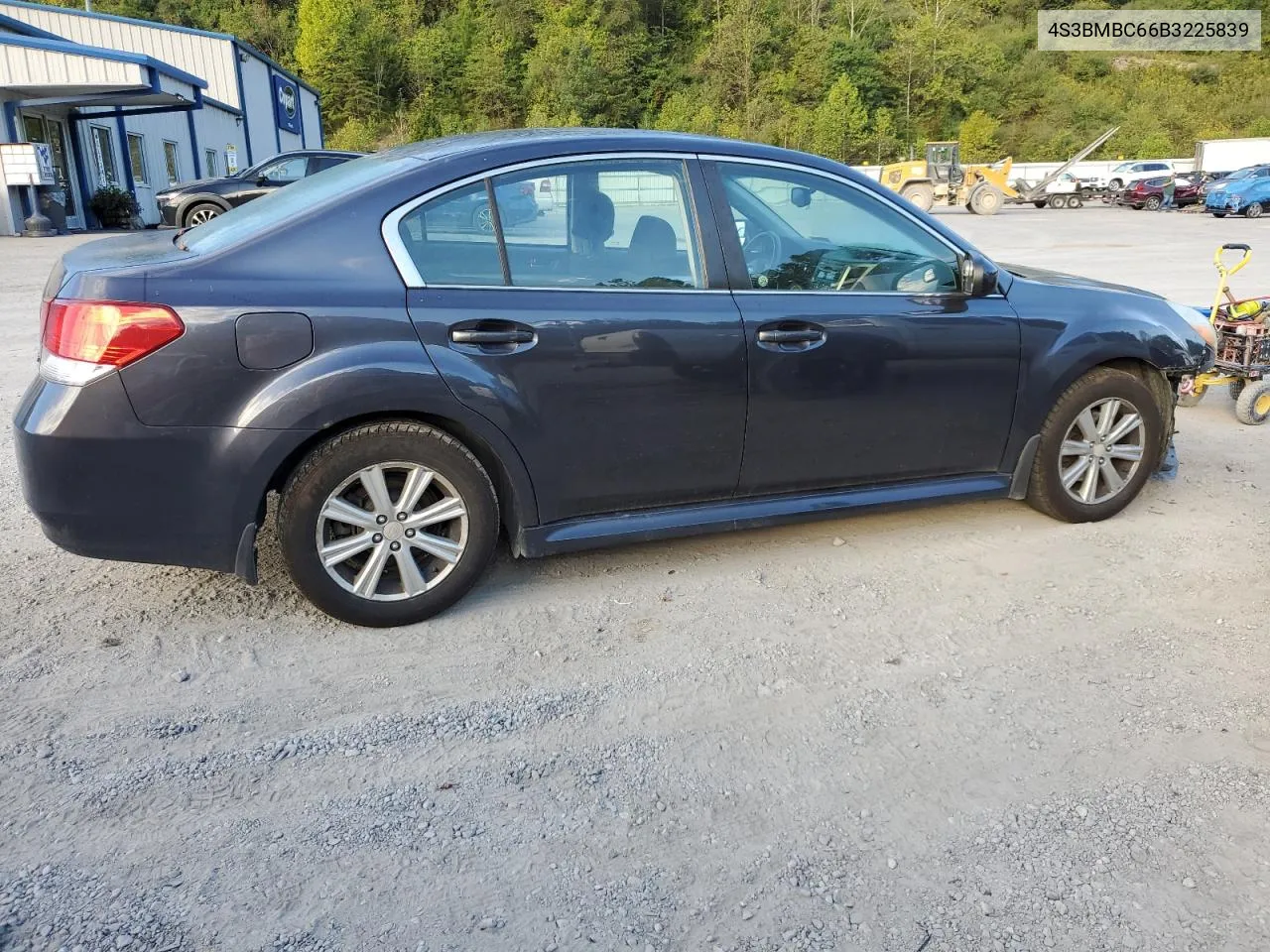 2011 Subaru Legacy 2.5I Premium VIN: 4S3BMBC66B3225839 Lot: 71352064