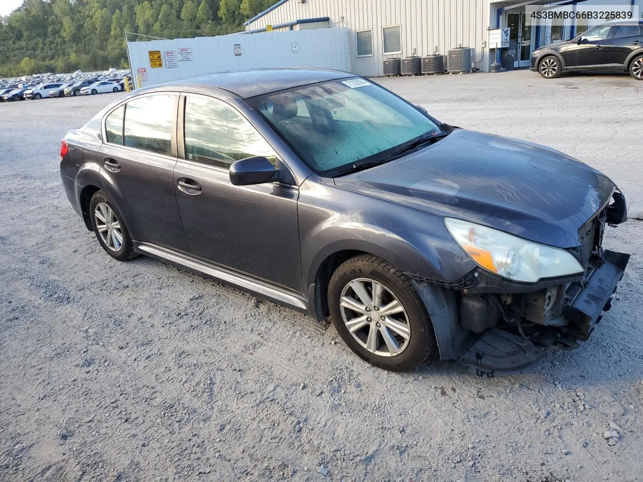 2011 Subaru Legacy 2.5I Premium VIN: 4S3BMBC66B3225839 Lot: 71352064