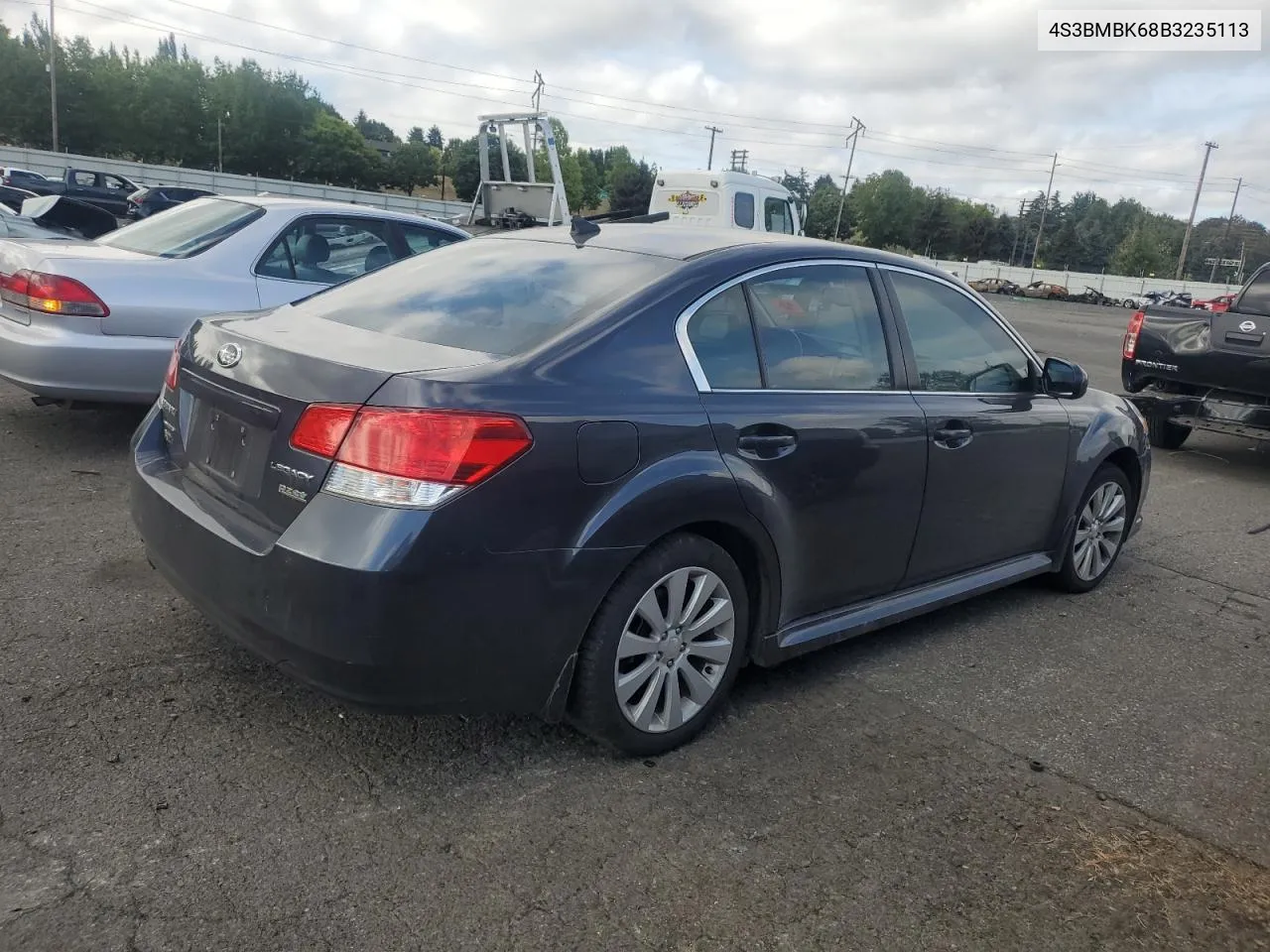 2011 Subaru Legacy 2.5I Limited VIN: 4S3BMBK68B3235113 Lot: 71480994