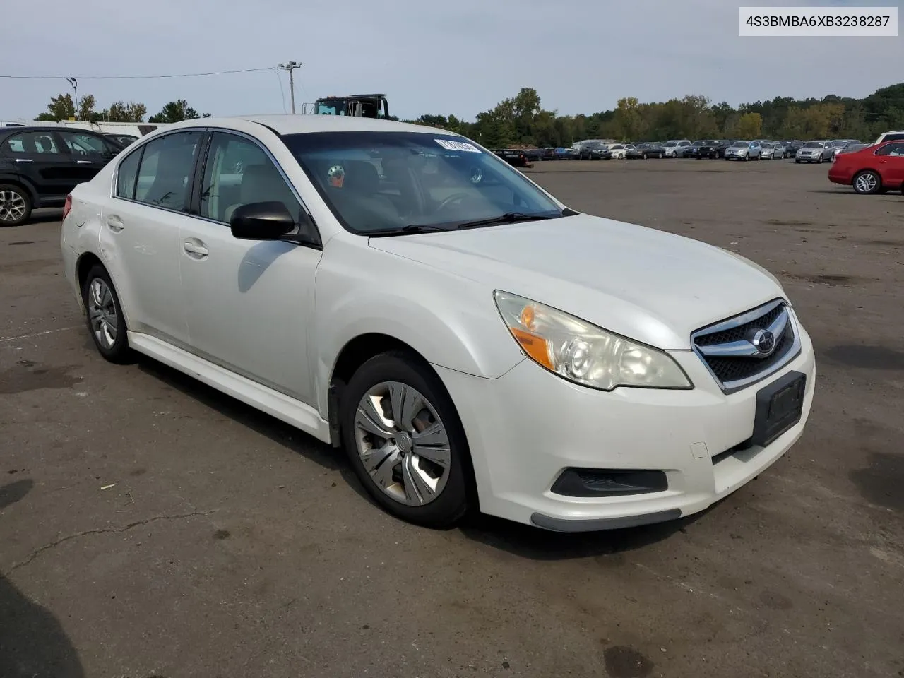 2011 Subaru Legacy 2.5I VIN: 4S3BMBA6XB3238287 Lot: 71610254