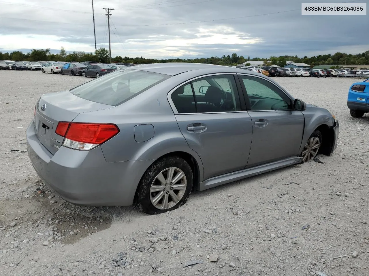 2011 Subaru Legacy 2.5I Premium VIN: 4S3BMBC60B3264085 Lot: 71670424