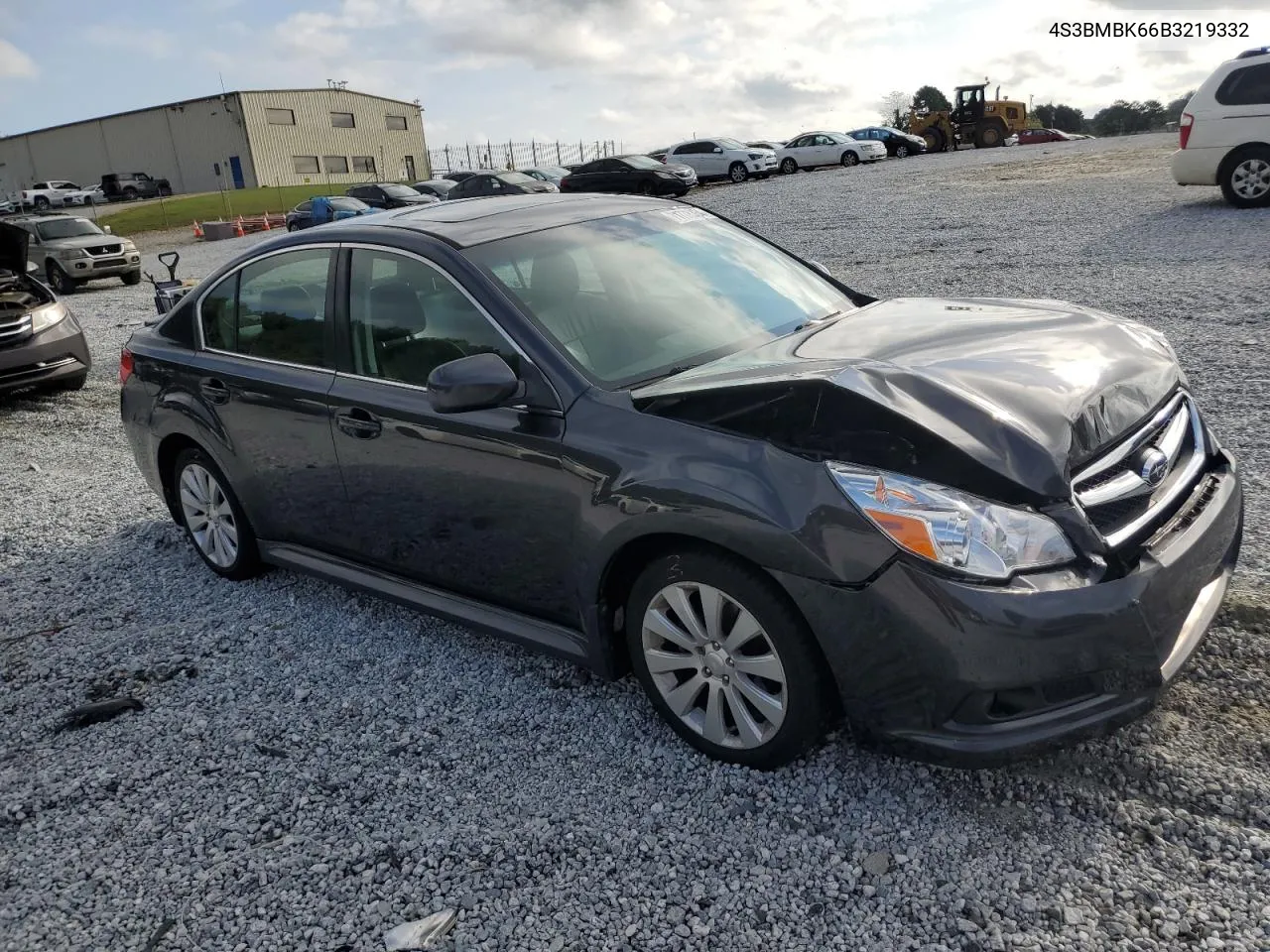 4S3BMBK66B3219332 2011 Subaru Legacy 2.5I Limited