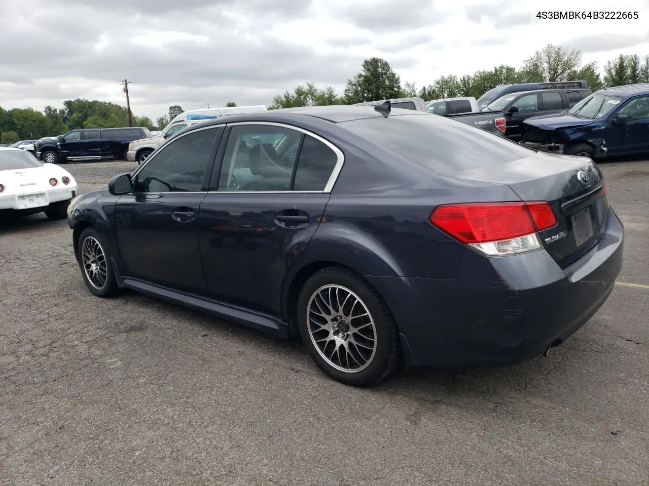 2011 Subaru Legacy 2.5I Limited VIN: 4S3BMBK64B3222665 Lot: 71957094