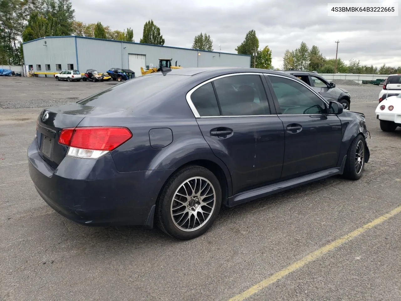 4S3BMBK64B3222665 2011 Subaru Legacy 2.5I Limited