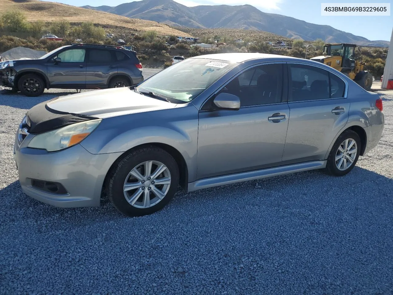 2011 Subaru Legacy 2.5I Premium VIN: 4S3BMBG69B3229605 Lot: 72410064