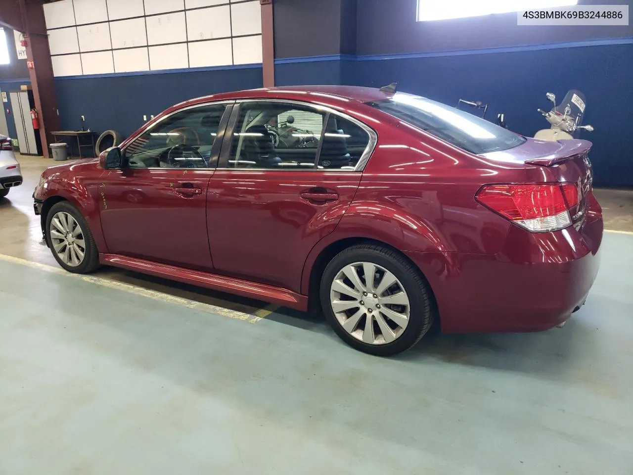 2011 Subaru Legacy 2.5I Limited VIN: 4S3BMBK69B3244886 Lot: 72986744